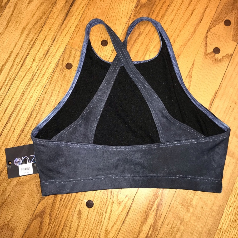 💝57%OFF💝 NWT ONZIE FLOW TIE DYE HEART SPORTS BRA - Picture 4 of 8
